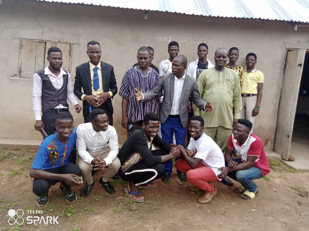 Pastor Emmanuel Issa and team in Northern Ghana